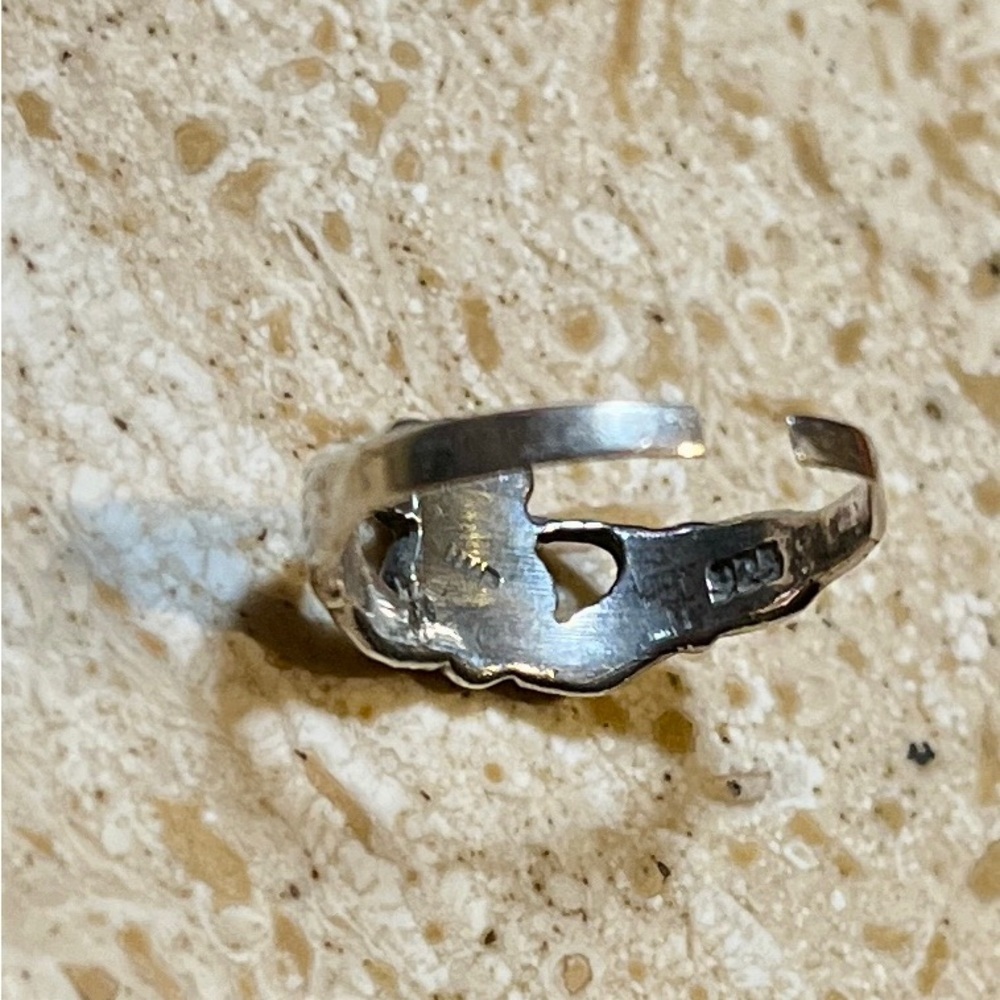 Claddagh 925 Celtic Design Ring - image 4